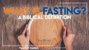 what is fasting