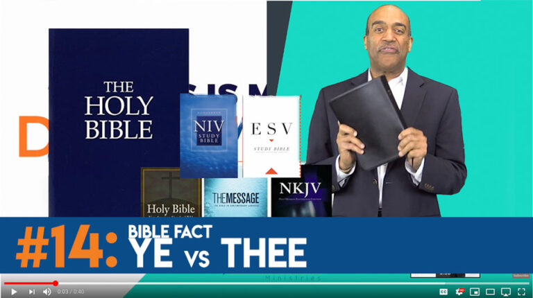Fact #15: Ye and Thee