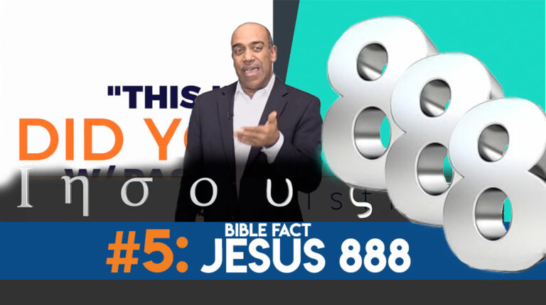 Fact #5: Jesus (888)