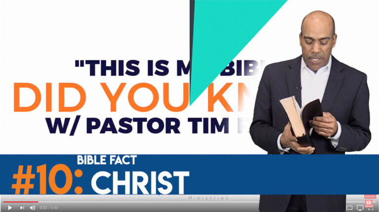 Fact #10: Christ