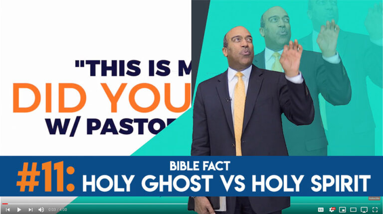 Fact #11: Holy Ghost vs. Holy Spirit