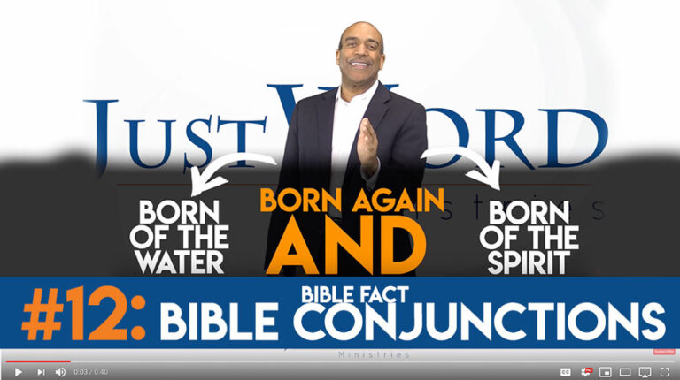 Fact #12: Bible Conjunctions