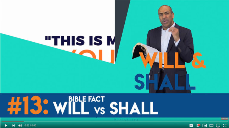 Fact #13: Will vs. Shall
