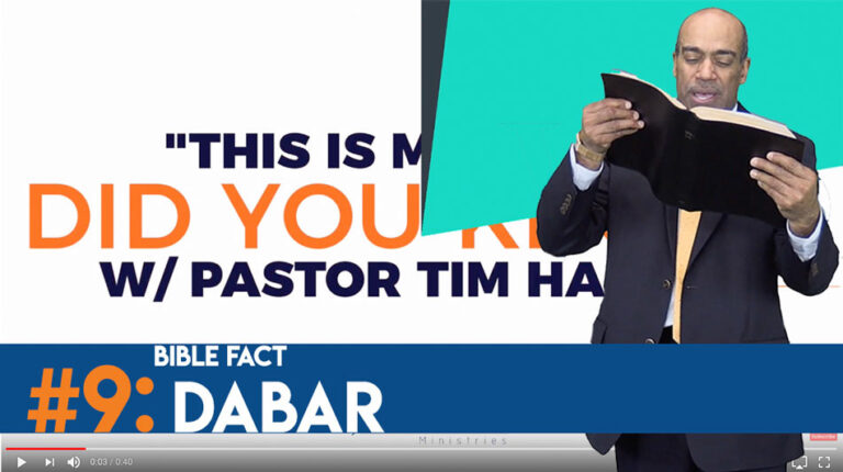 Fact #9: The Word (Dabar)