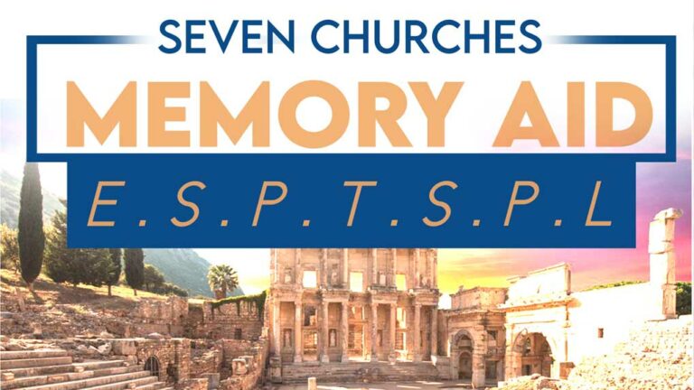 Memorize the 7 Churches