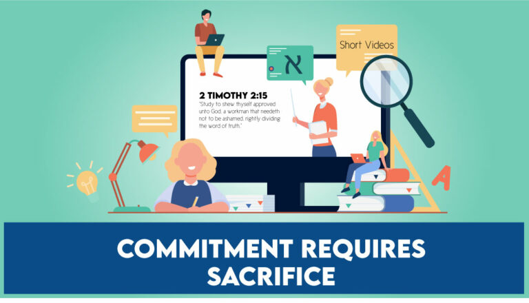Commitment Requires Sacrifice
