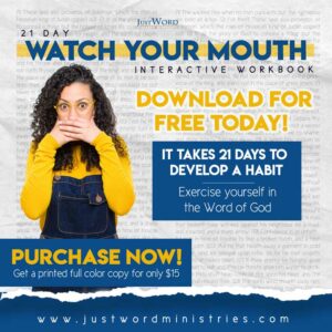 Watch your mouth workbook