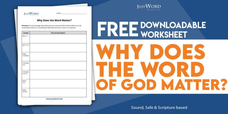 Why Does the Word of God Matter?