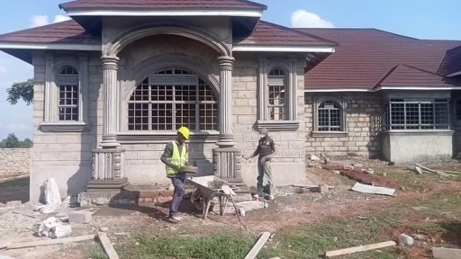 Built Community Center in Kenya