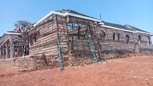 Built Community Center in Kenya