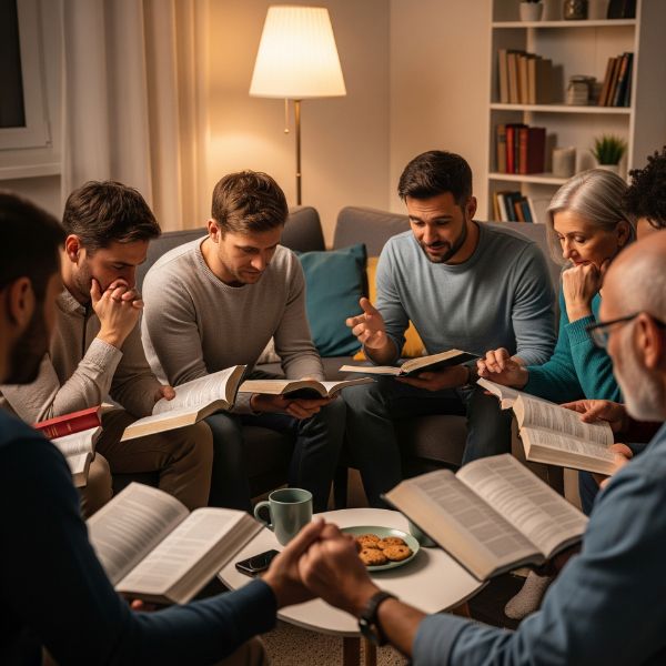 img of a bible study