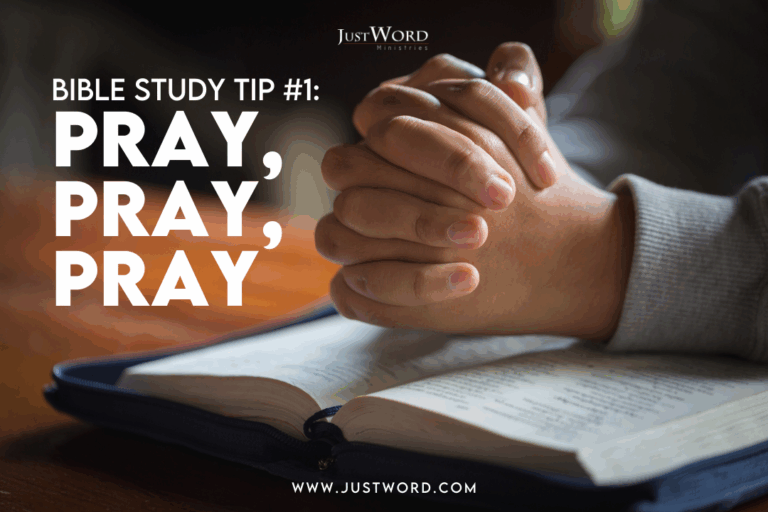 Study Tip #1: Pray, Pray, Pray! 