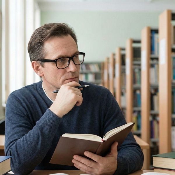 Person reading the Bible