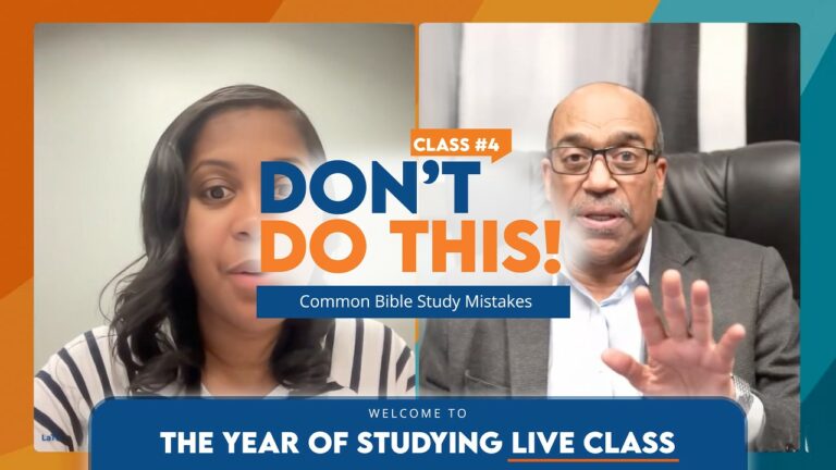 The Year of Studying — Don’t Do This: Common Bible Study Mistakes