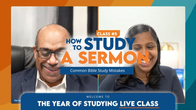 The Year of Studying — How To Study a Sermon: 5 Practical Steps
