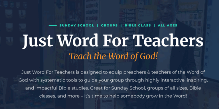 Equip Your Leaders: How Just Word’s Teacher Resources Can Transform Your Bible Study Group