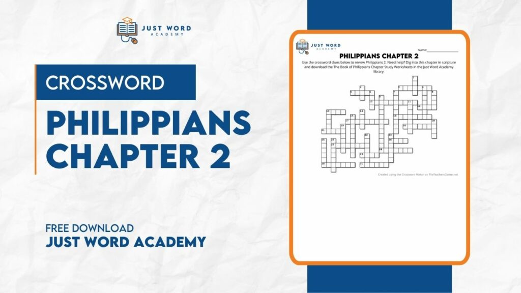 Philippians Chapter 2 Crossword